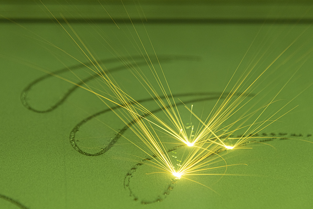 Laserstrahlschmelzanlage (SLM) zur additiven Fertigung von Bauteilen Laserstrahlschmelzanlage (SLM) zur additiven Fertigung von Bauteilen