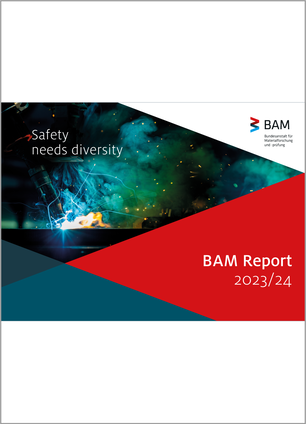 Titelblatt BAM Report 2023/2024 Titelblatt BAM Report 2023/2024
