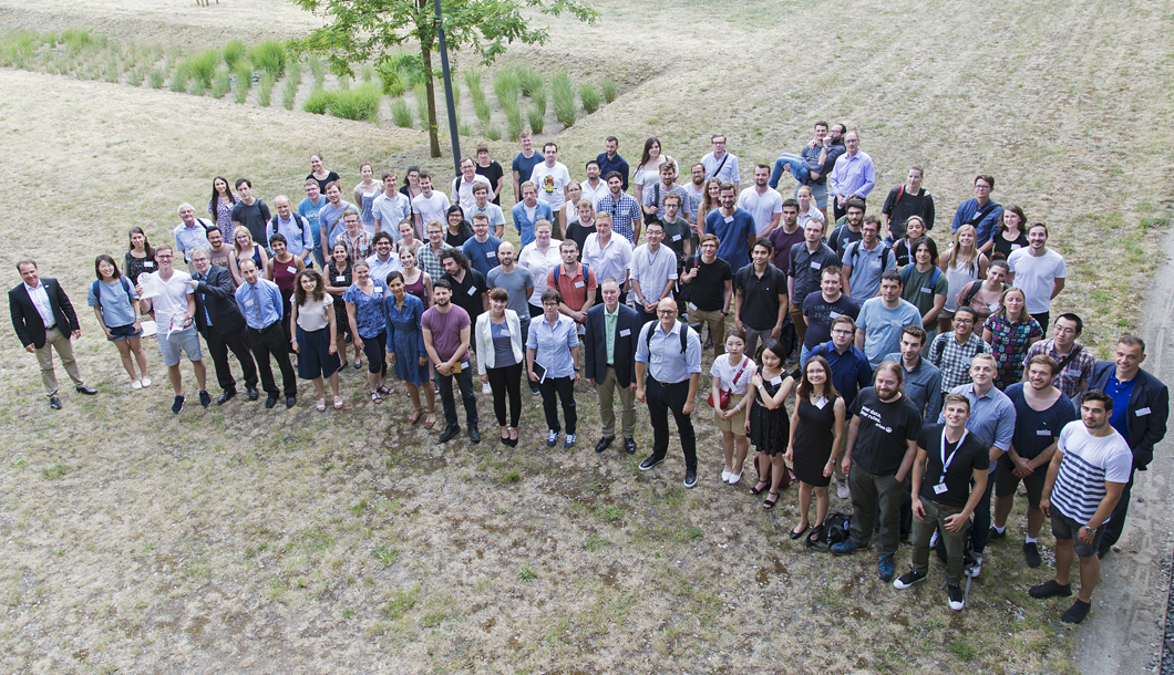 Group picture: PhD students and alumni at the PhD Day 2018