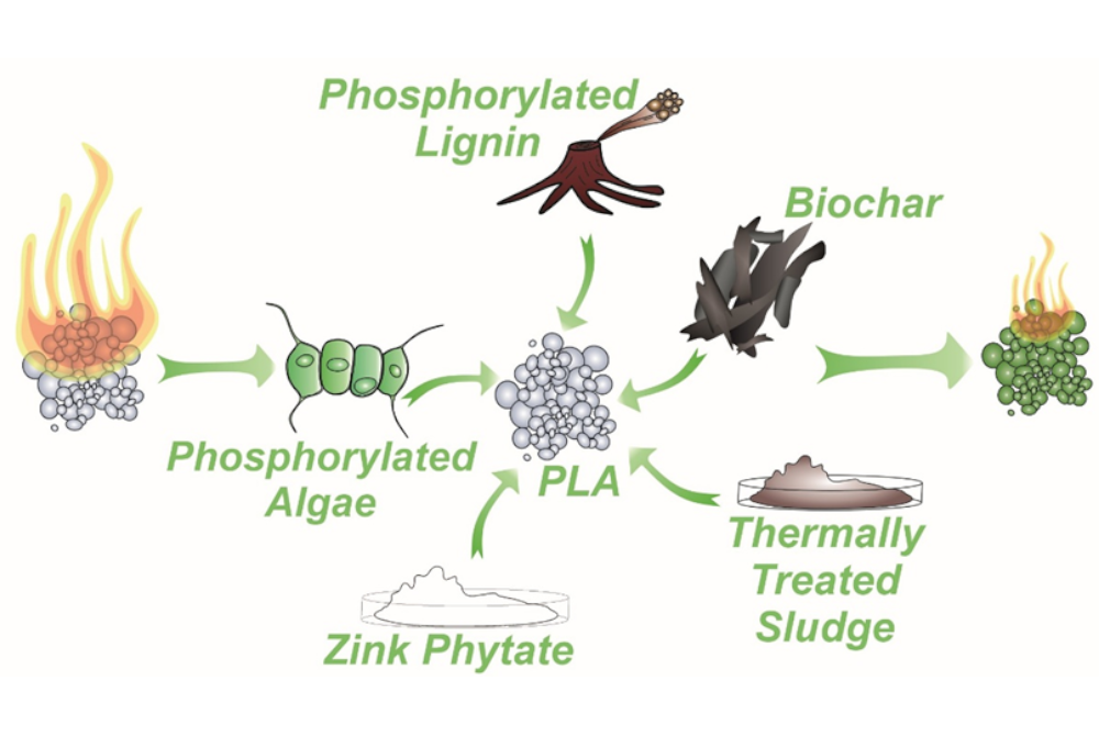 Paper of the month 07/2025: FA Infrastructure Renewable phosphorus-containing waste products as adjuvants in flame retardant polylactide - including the recirculation of critical raw material phosphorus from wastewater.