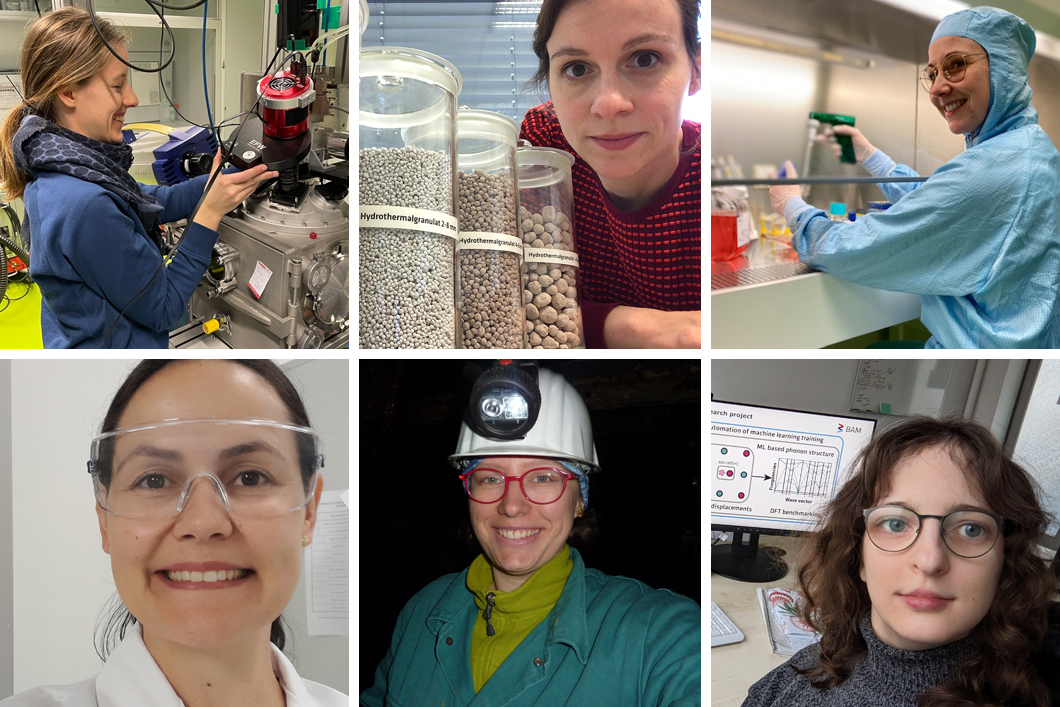 Internationaler Tag der Frauen und Mädchen in der Wissenschaft 2023 Wissenschaftlerinnen an der BAM