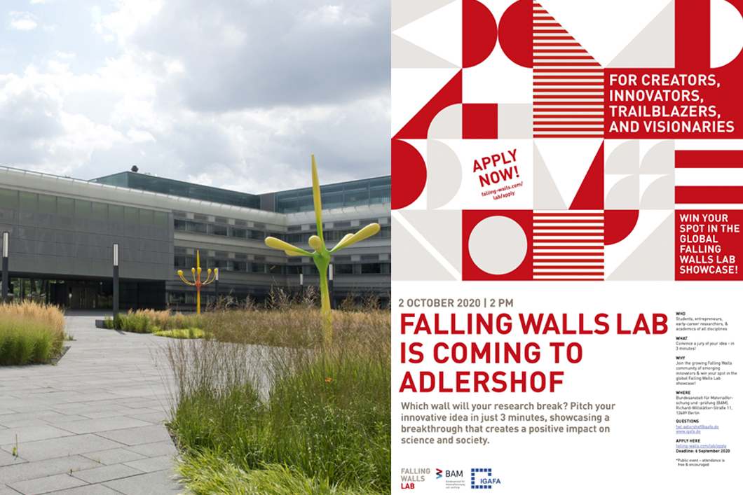 Falling Walls Lab an der BAM in Adlershof 2020