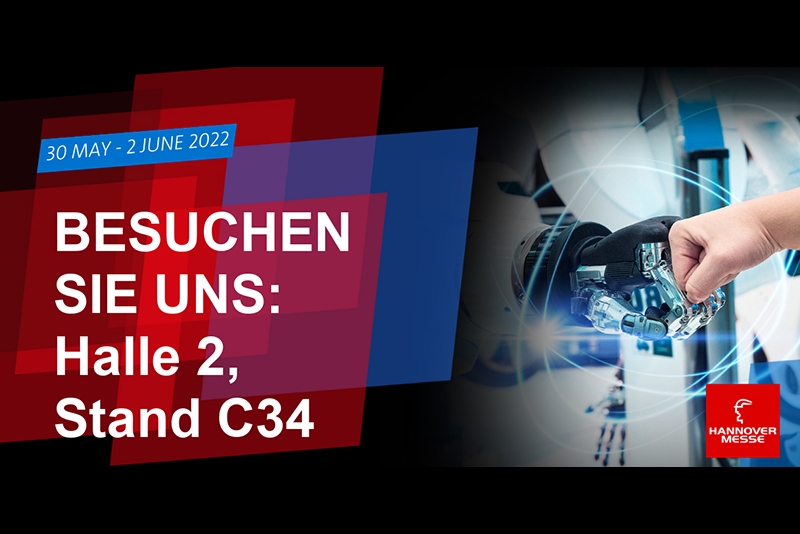 BAM@Hannover Messe 2022 Die BAM auf der Hannover Messe 2022 in Halle 2, Stand C34