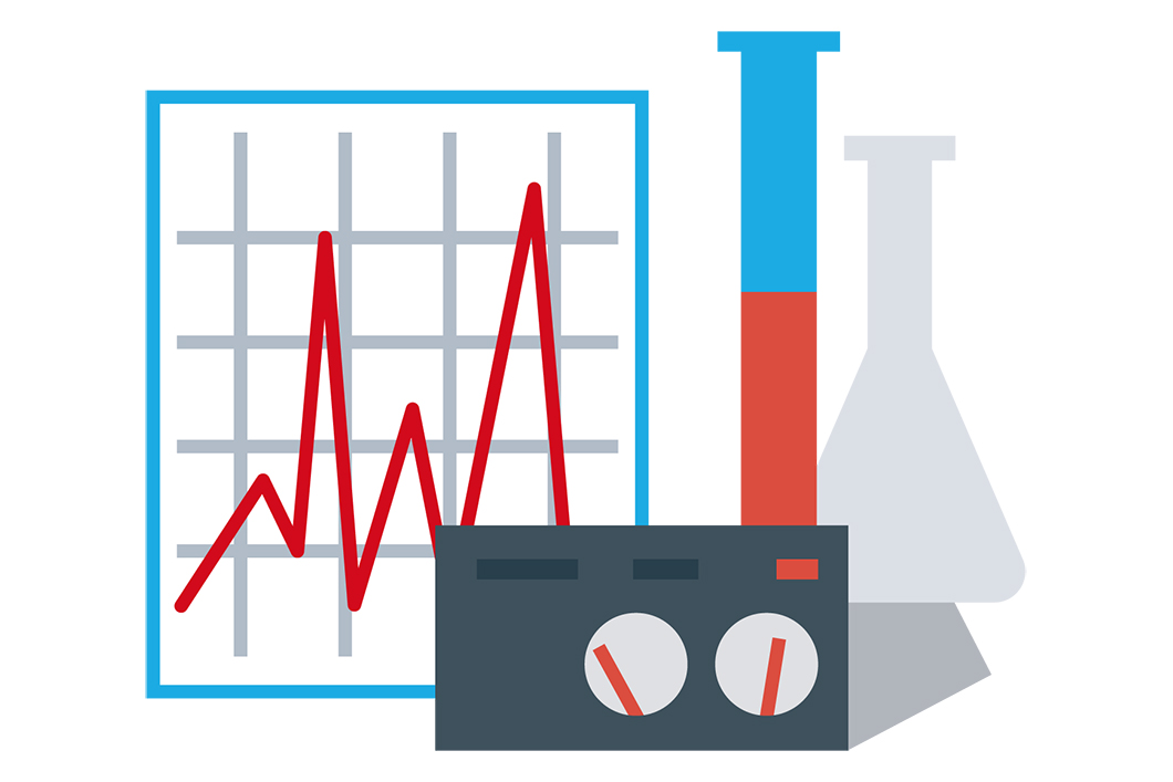 BAM Data Store - Grafic Stylised lab objects