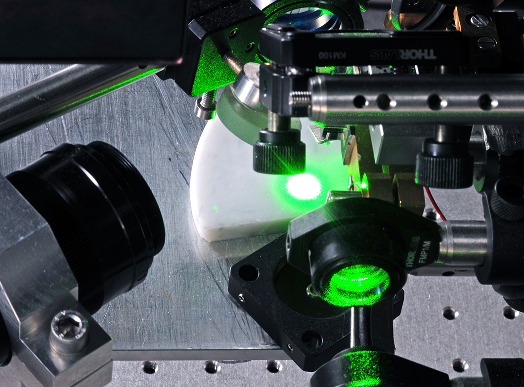 Laser-induced breakdown spectroscopy (green laser) 