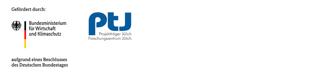 Logos von BMWi und Projekttr&auml;ger J&uuml;lich