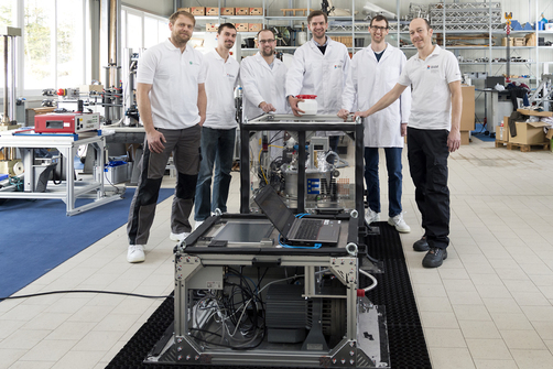 Das Team der Wissenschaftler