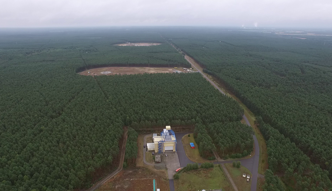 aerial photo of BAM TTS