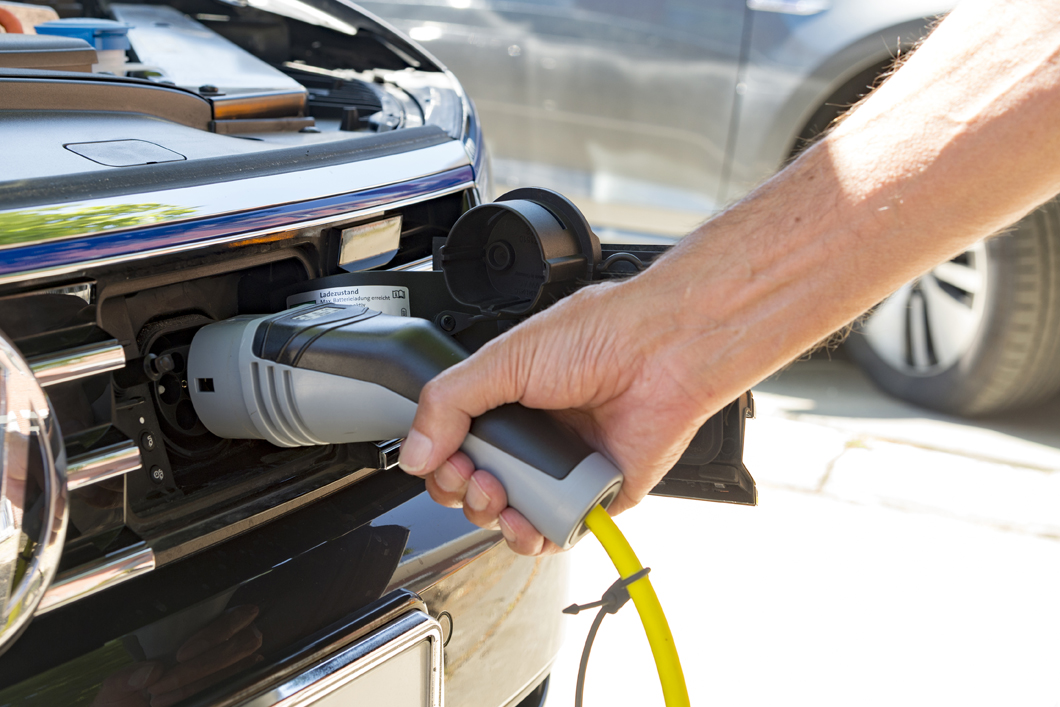 Laden eines Elektroautos