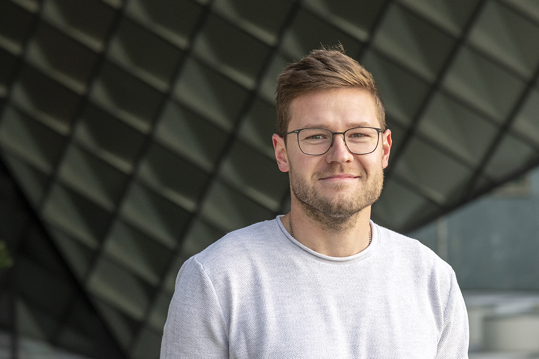 Marcel Matthies, Industriemechaniker; arbeitet in der Werkstatt an der BAM