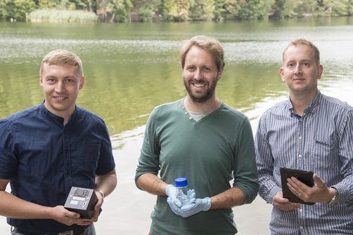 Ölverschmutzungen mit dem Smartphone erkennen Gruppenbild