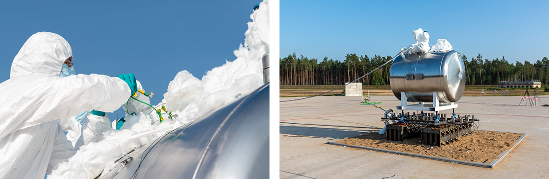 liquid hydrogen tank