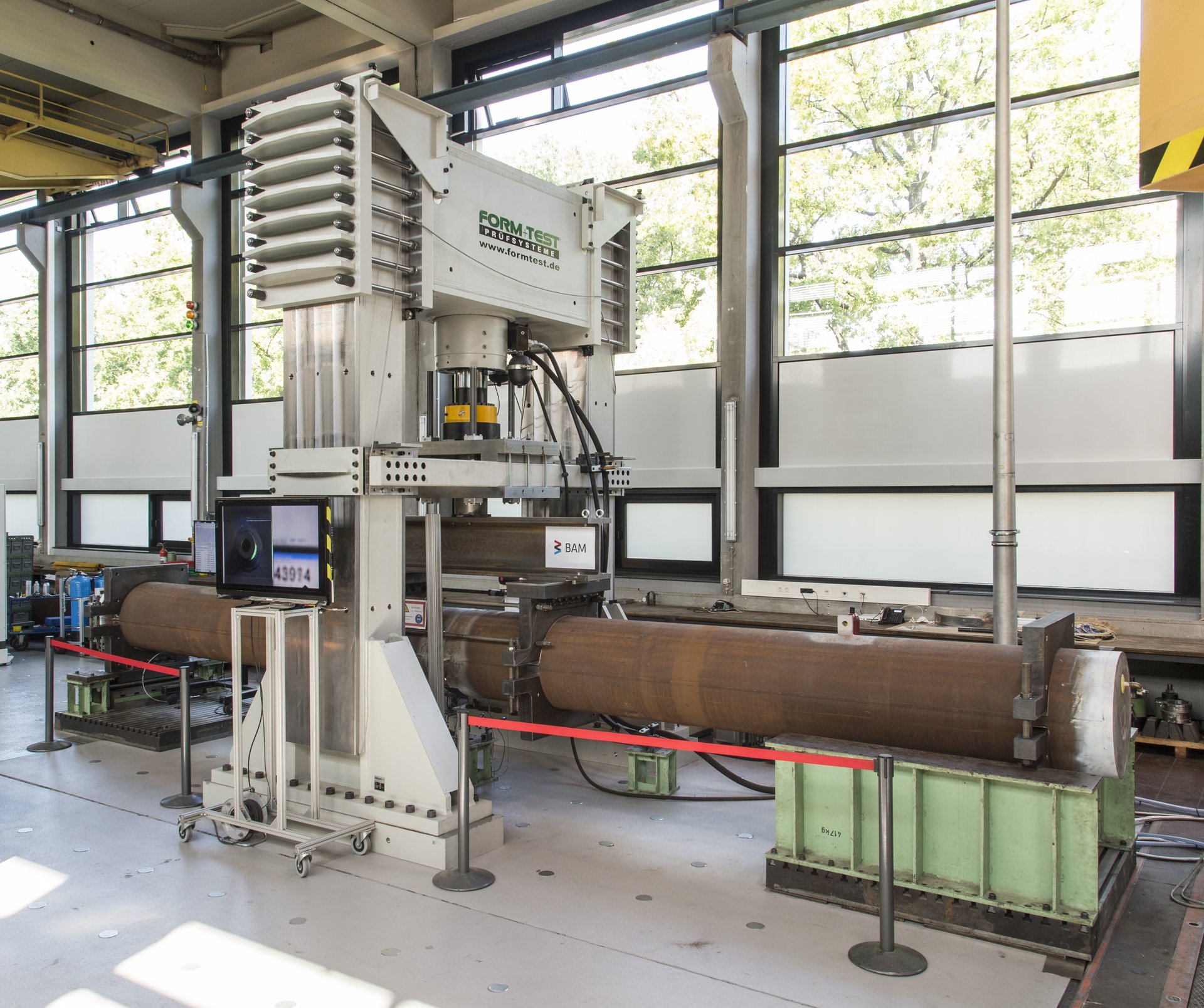 Paper of the month 05/2024: TF Energy xpEvaluation of the fatigue resistance of butt welded joints in towers of wind turbines - experimental setup