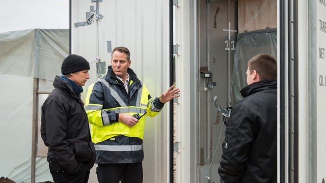 H&auml;ufig bleibt es nicht bei einem Versuch. Z. B. werden unterschiedliche Einflussfaktoren auf die Gasverteilung, wie Wind oder auch der containereigene Ventilator, separat ber&uuml;cksichtigt und gemessen. Kachel Vorschau