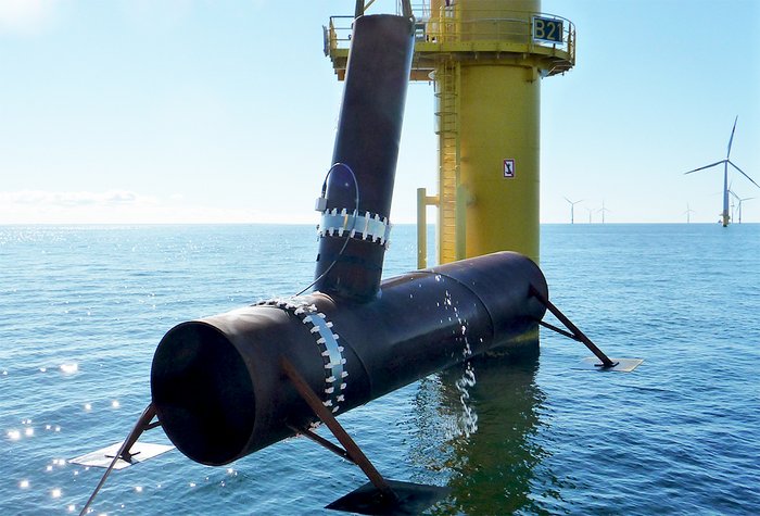 laying an underwater pipeline 