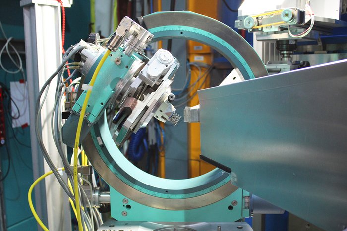 Versuchsaufbau in der Neutronenquelle der TU München