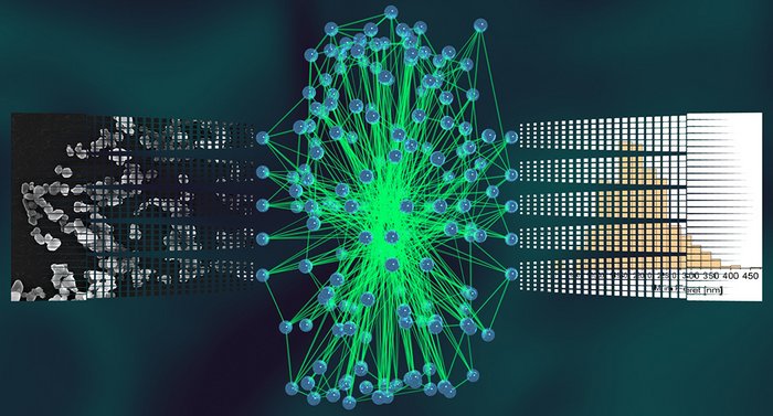 Paper of the month 05/2020: Focus area Analytical Sciences Schematic representation of a neural network.
