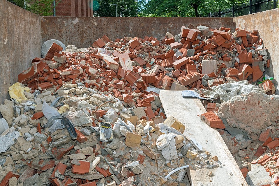 Bauschutt / Ziegelbruch
