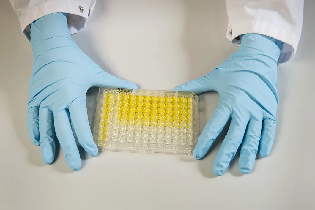Der Vorteil der Immunoassays liegt darin, dass man deutlich weniger Ger&auml;t als bei bisherigen aufwendigen Verfahren ben&ouml;tigt.