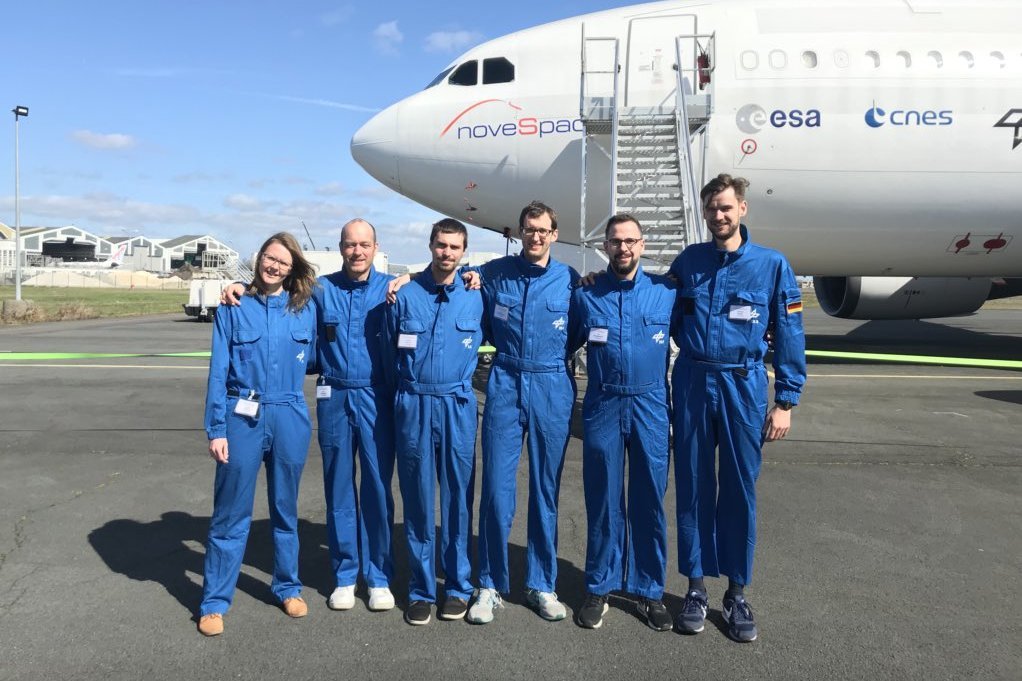 Gruppenbild des zeroG-Teams 2019