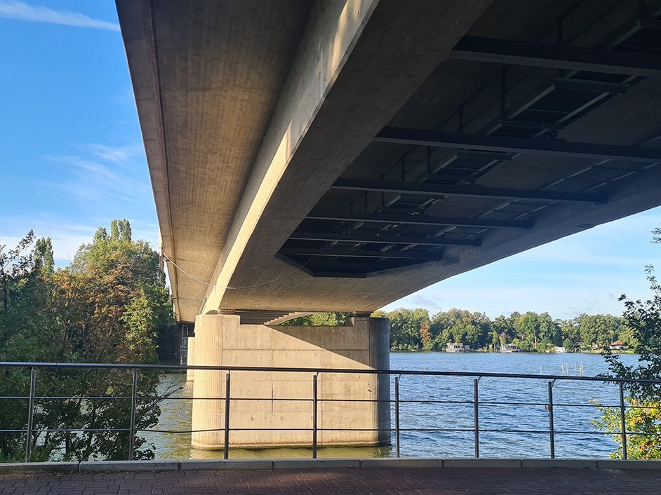 Baumgartenbr&uuml;cke in Geltow