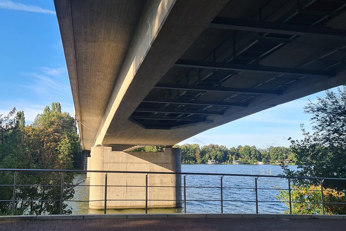Baumgartenbrücke in Geltow