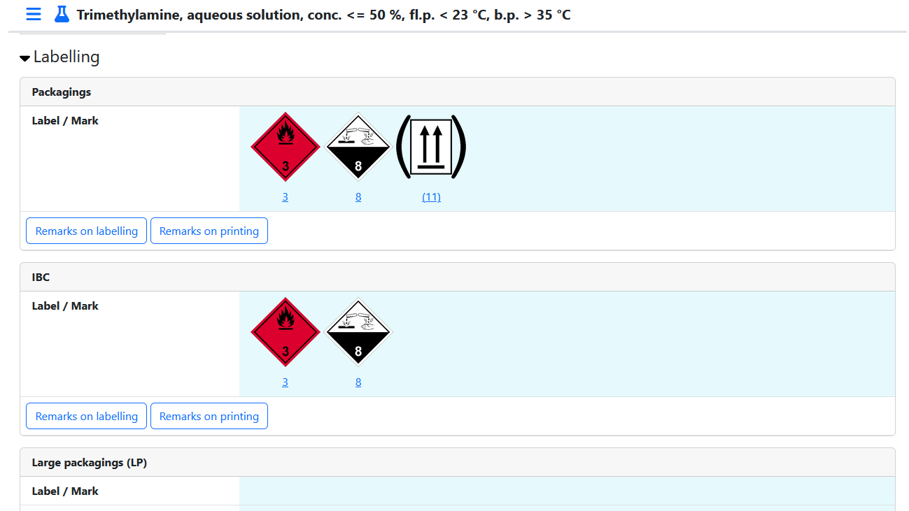 Screenshot of Detailinfo Labelling in DGG-Info Tile preview