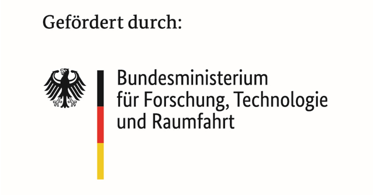 Gef&ouml;rdert durch: Bundesministerium f&uuml;r Forschung, Technologie und Raumfahrt