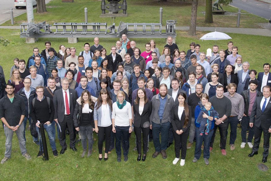 Doktorandinnen, Doktoranden und Alumnus zum PhD-Day 2017