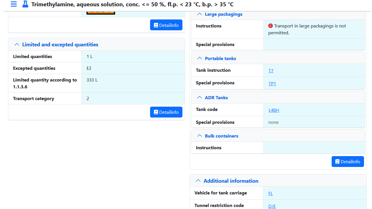 Screenshot of Shortinfo in DGG-Info Tile preview