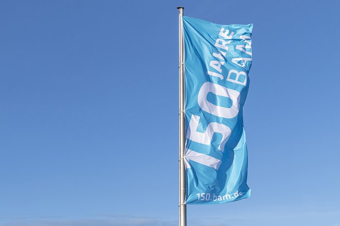 BAM Jubil&auml;umsflagge