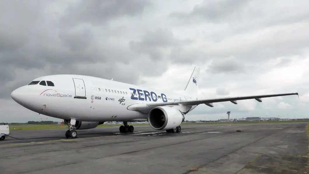Vom Kanzler-Airbus zum neuen Parabelflugzeug: Seit dem Fr&uuml;hjahr 2015 kommt der A310 ZERO-G zum Einsatz. 