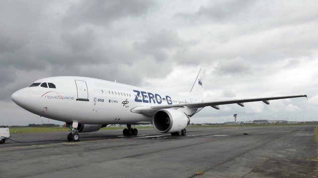 Vom Kanzler-Airbus zum neuen Parabelflugzeug: Seit dem Fr&uuml;hjahr 2015 kommt der A310 ZERO-G zum Einsatz.  Kachel Vorschau