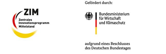 Logos von ZIM und BMWK