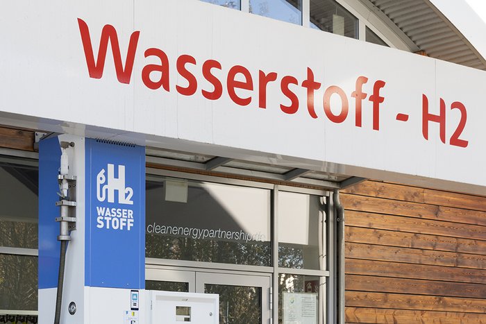 Wasserstoff-Tankstelle