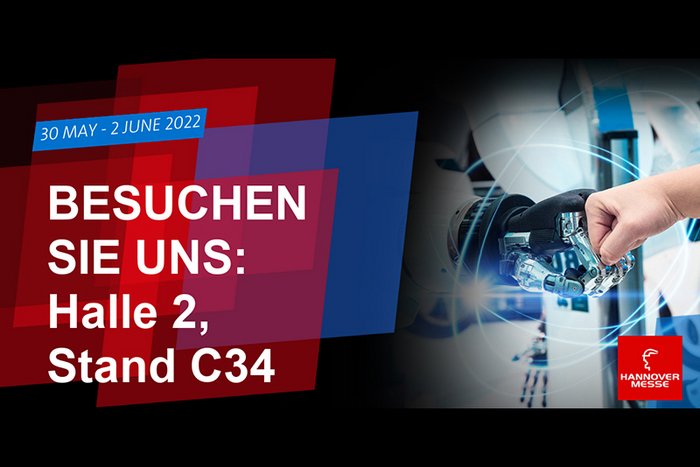 Die BAM auf der Hannover Messe 2022 in Halle 2, Stand C34