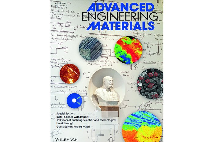 Paper des Monats 7/2022: TF Material Cover of Advanced Engineering Materials, Vol. 64, Issue 6, 2022
